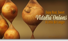Help Vidalia Onions Last Longer